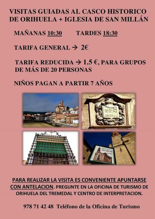 Hostal Restaurante San Millan Orihuela del Tremedal Exterior photo